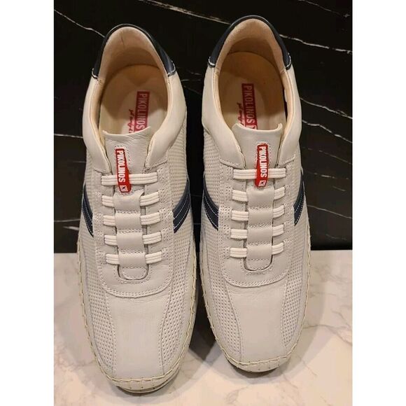 Pikolinos Men's FUENCARRAL Multicolor Sneakers w stitching Espuma White 42/8US - Picture 2 of 16